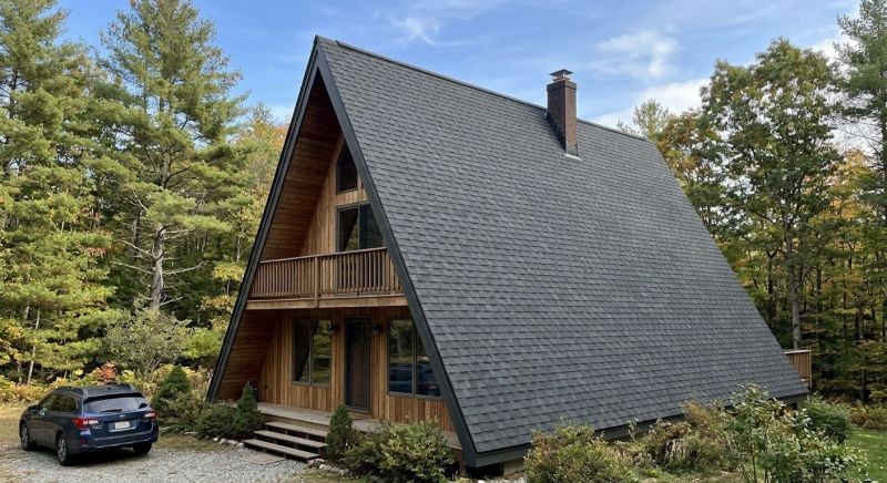 A Frame Roof Installation in Prince William County, VA