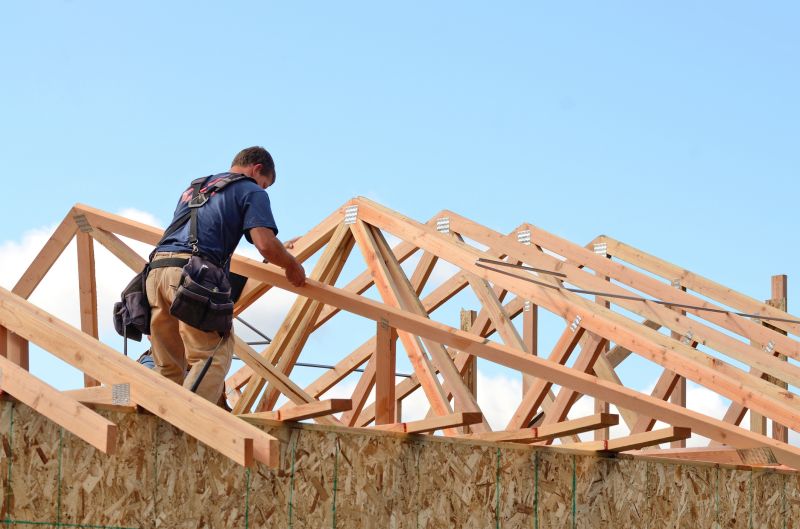 A Frame Roof Installation in Prince William County, VA
