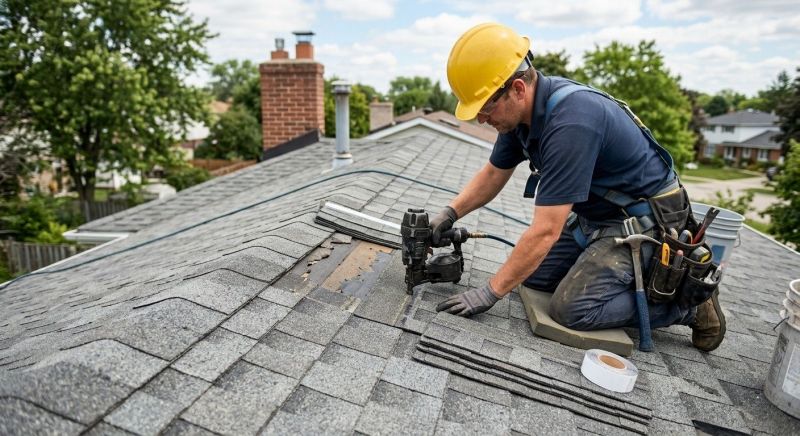 A Frame Roof Repair in Prince William County, VA
