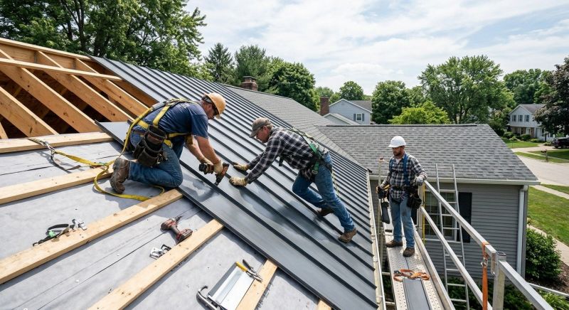 Aluminum Roof Construction in Prince William County, VA