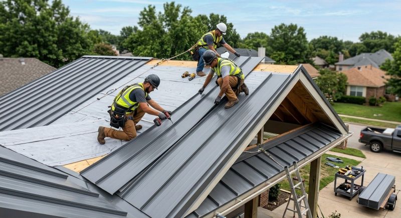 Aluminum Roof Installation in Arlington, VA