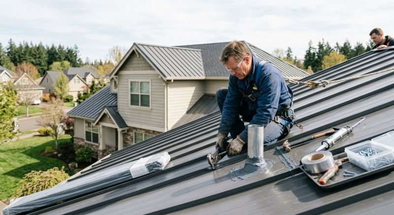 Aluminum Roofing Repair in Prince William County, VA