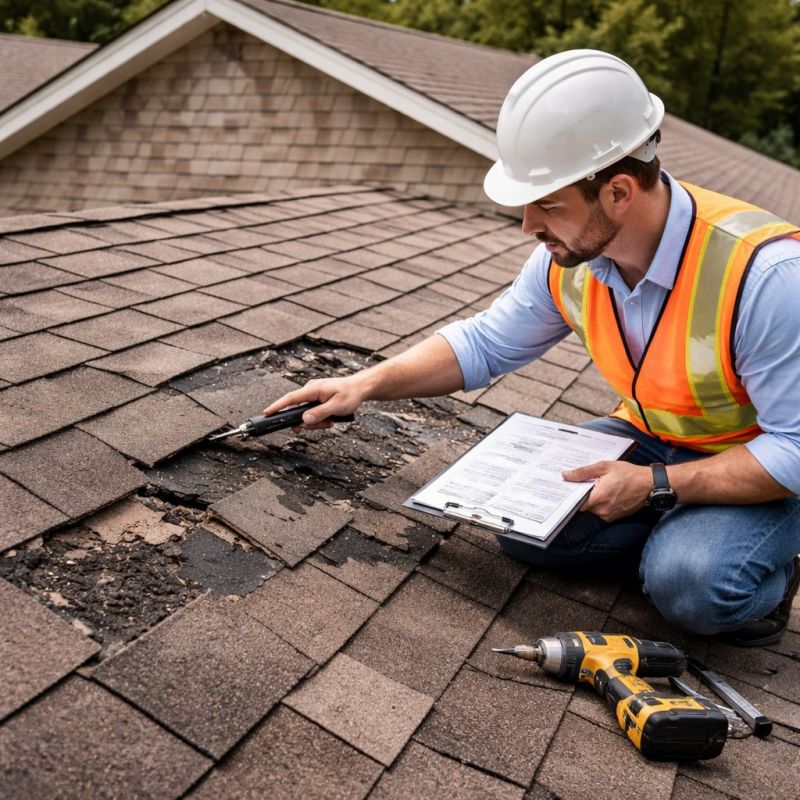 Asphalt Roof Inspection in Dumfries, VA