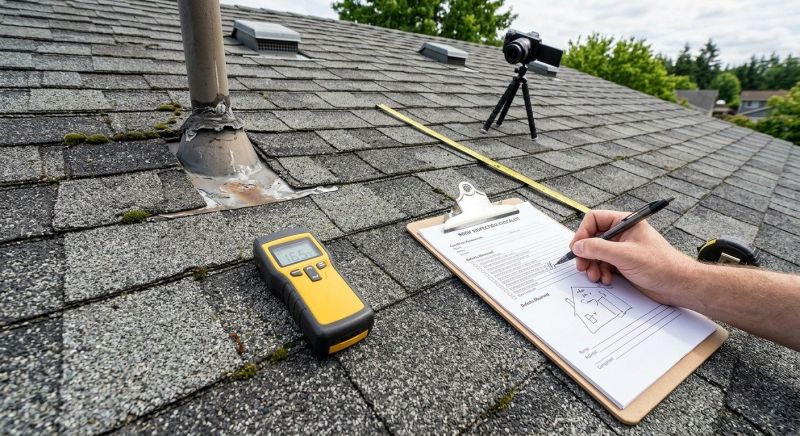Asphalt Roof Inspection in Herndon, VA