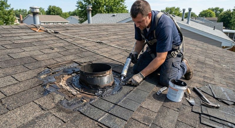 Asphalt Roof Leak Repair in Fairfax, VA