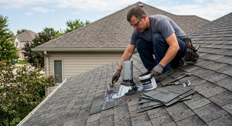 Asphalt Roof Leak Repair in Herndon, VA