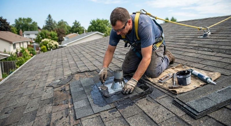 Asphalt Roof Leak Repair in Triangle, VA