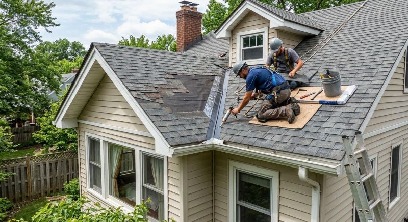 Asphalt Roof Repair in Fairfax, VA