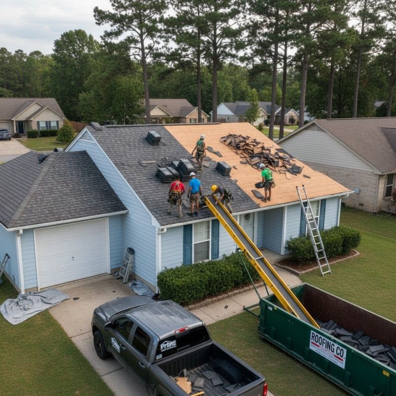 Asphalt Roof Replacement in Burke, VA