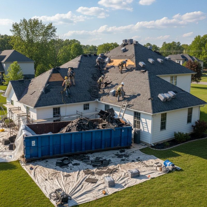 Asphalt Roof Replacement in Oakton, VA