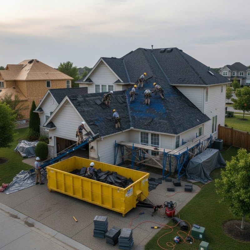 Asphalt Roof Replacement in Reston, VA