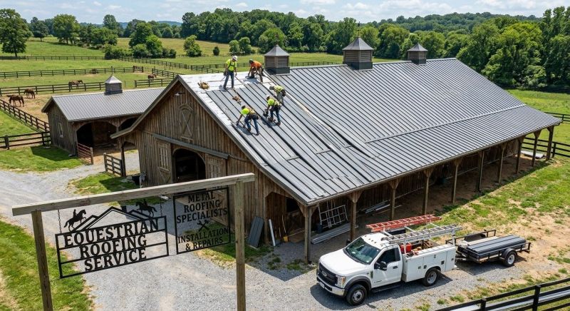 Barn Roof Installation in Prince William County, VA