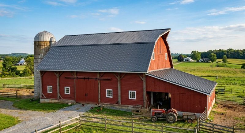 Barn Roof Replacement in Herndon, VA