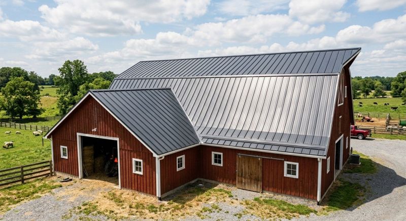 Barn Roof Replacement in La Plata, MD