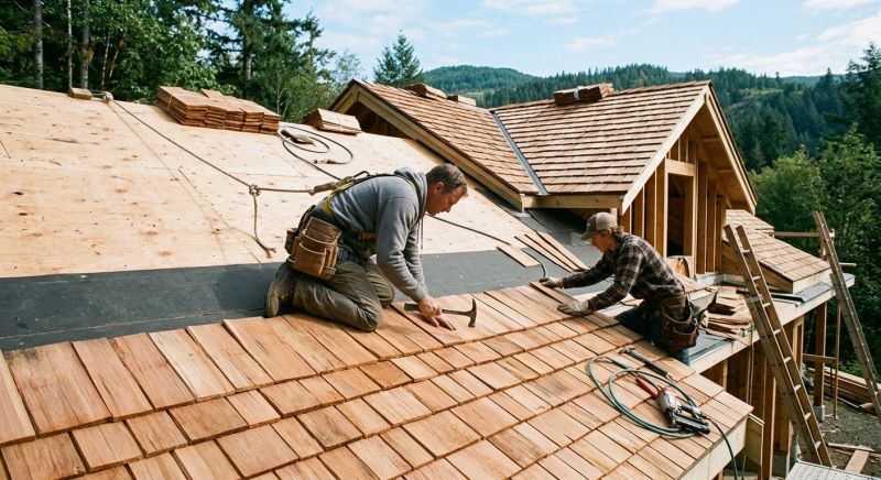 Cedar Roof Installation in Prince Georges County, MD
