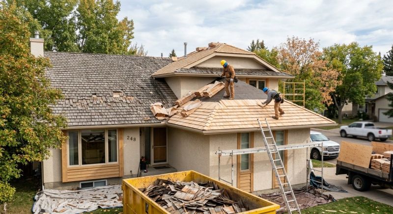 Cedar Roof Replacement in Falls Church, VA
