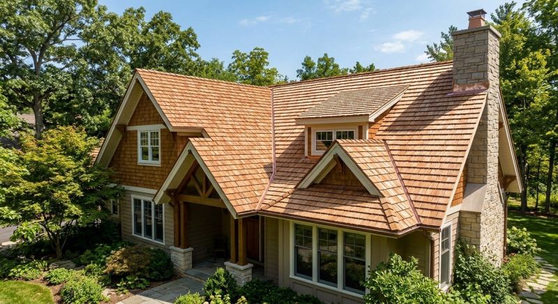 Cedar Shake Roof Construction in Prince Georges County, MD