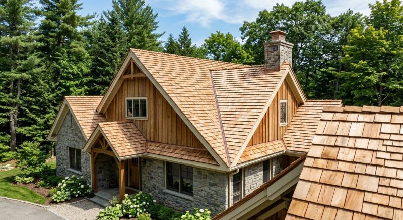 Cedar Shake Roof Construction in Reston, VA