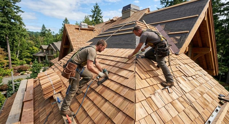 Cedar Shake Roof Construction in Springfield, VA