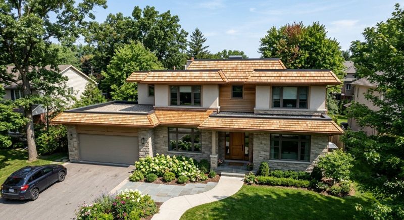 Cedar Shake Roof Construction in Stafford, VA