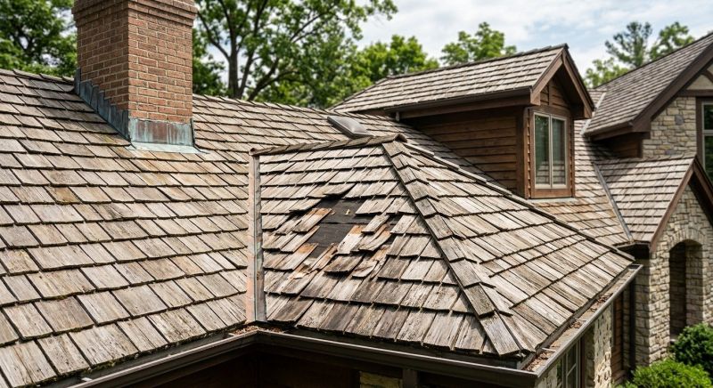 Cedar Shake Roof Repair in Stafford, VA