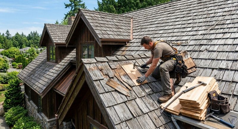 Cedar Shingles Repair in Bealeton, VA