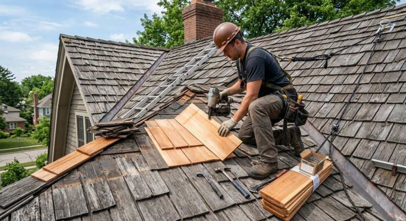 Cedar Shingles Repair in Centreville, VA