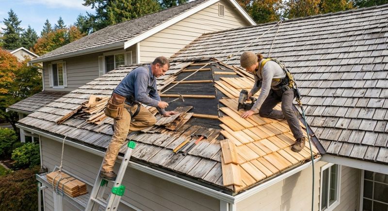 Cedar Shingles Repair in Vienna, VA