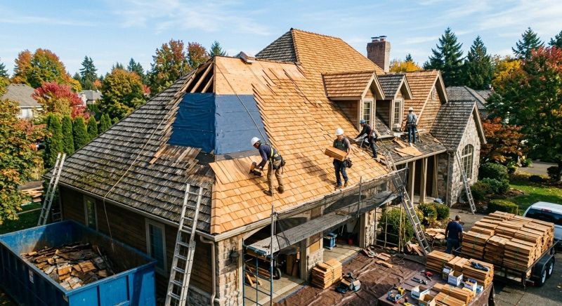Cedar Shingles Replacement in Cabin John, MD