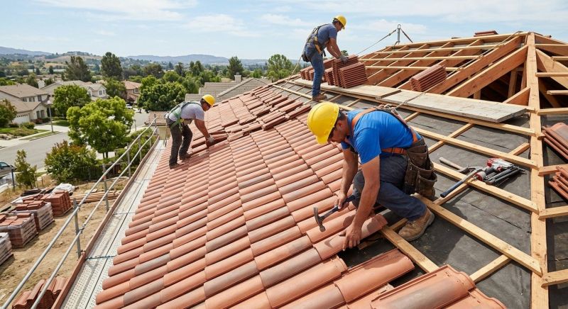 Clay Roof Installation in Prince William County, VA