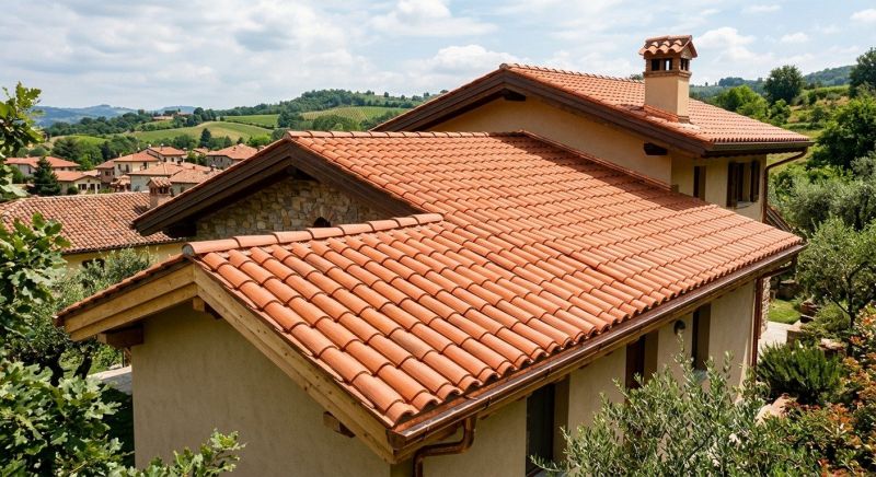 Clay Roof Installation in Vienna, VA