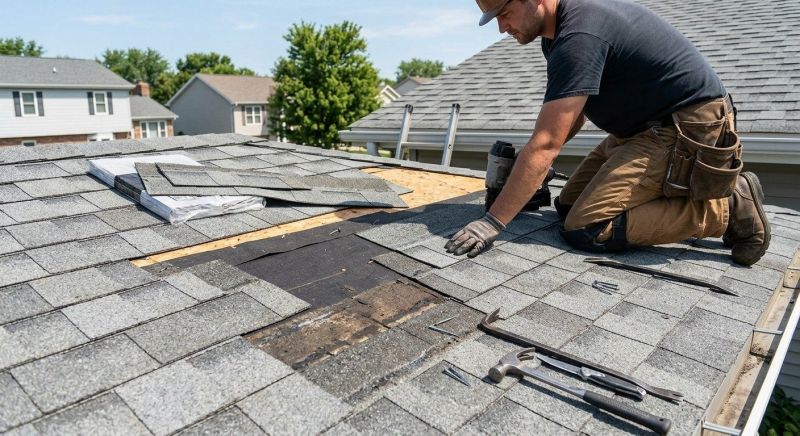 Composite Roof Repair in Prince William County, VA
