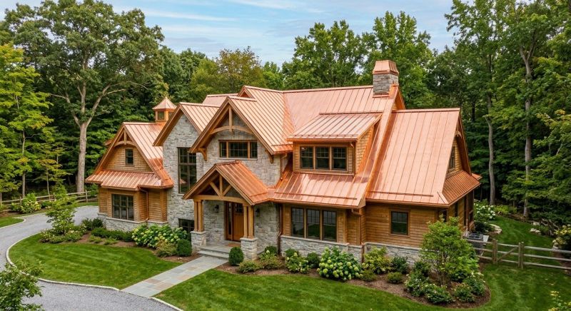 Copper Roof Repair in Prince William County, VA