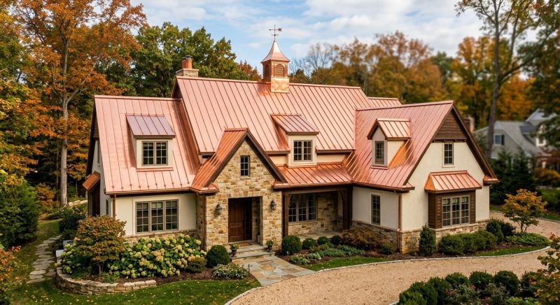 Copper Roof Repair in Prince William County, VA