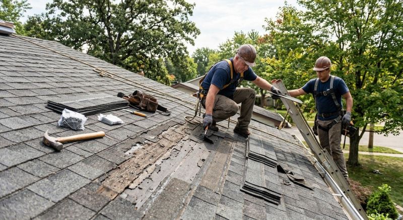 Damaged Roof Repair in Clifton, VA