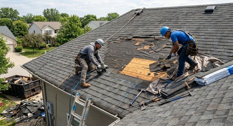 Damaged Roof Repair in Mc Lean, VA