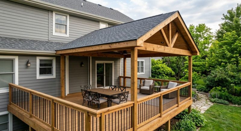 Deck Roof Construction in Prince William County, VA