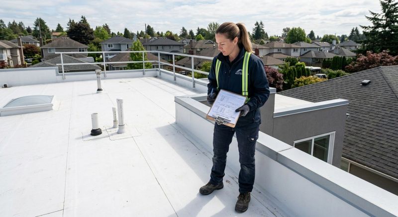 Epdm Roof Inspection in Prince William County, VA