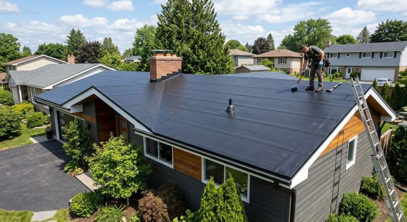 Epdm Roof Installation in Clifton, VA