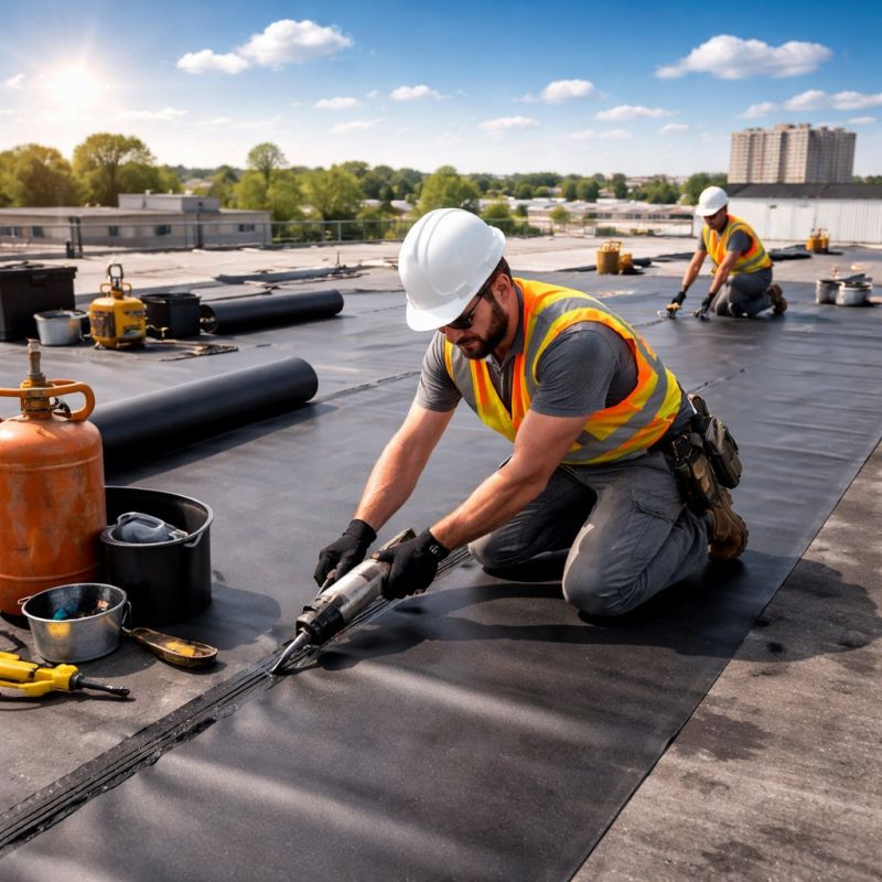 Epdm Roof Installation in Gainesville, VA