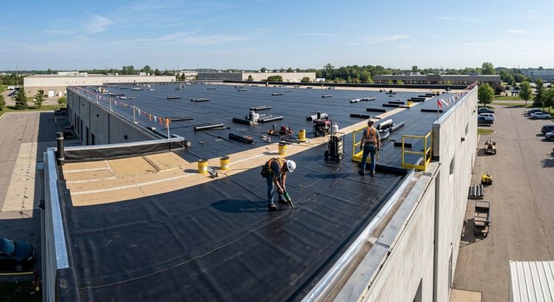 Epdm Roof Installation in Nokesville, VA