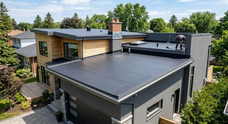 Epdm Roof Installation in Triangle, VA