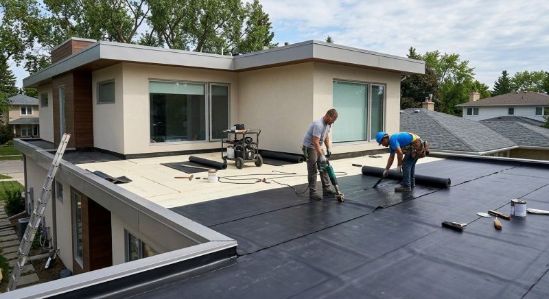 Flat Roof Installation in Burke, VA