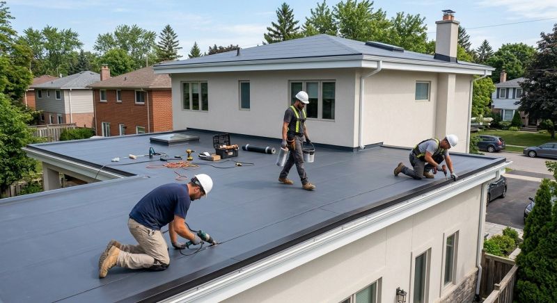 Flat Roof Installation in Fairfax County, VA