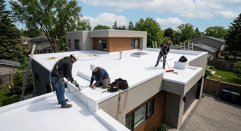 Flat Roof Installation in Oxon Hill, MD