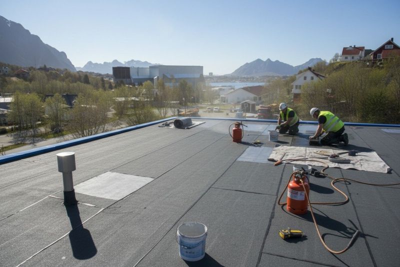 Flat Roof Replacement in Dumfries, VA