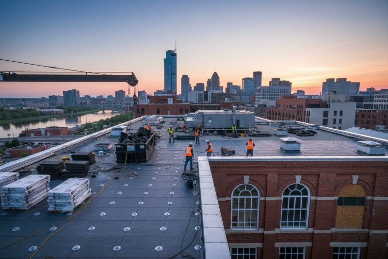 Flat Roof Replacement in Manassas, VA