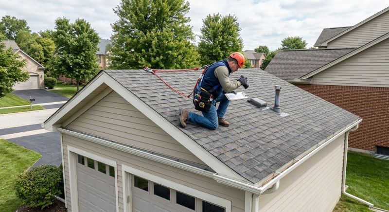Garage Roof Inspection in Prince William County, VA