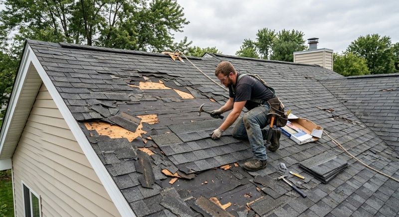 Hail Damage Roof Repair in Cabin John, MD