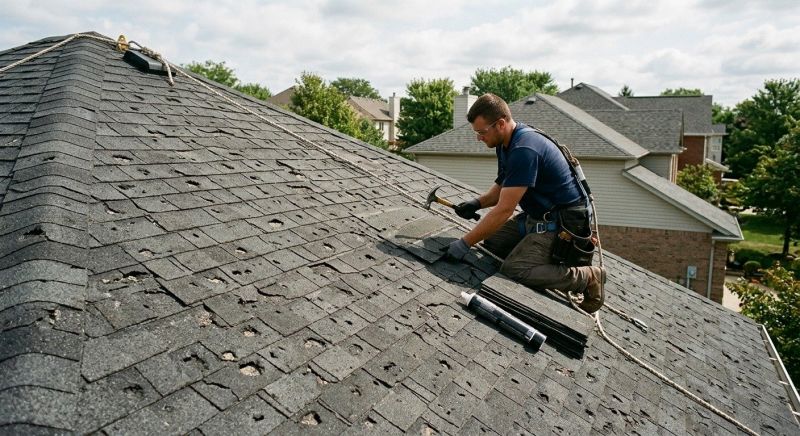 Hail Damage Roof Repair in Centreville, VA
